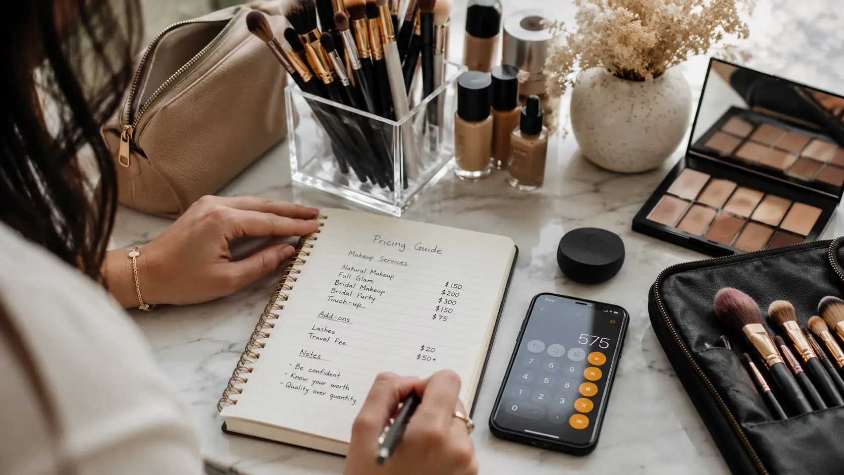 How Much Should Beginner Makeup Artists Charge in 2026?