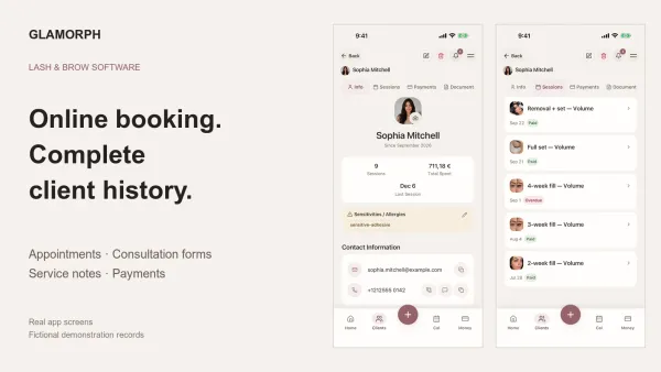 Best Booking Software for Lash and Brow Artists