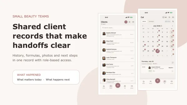 Salon Client Records: What Small Beauty Teams Should Track