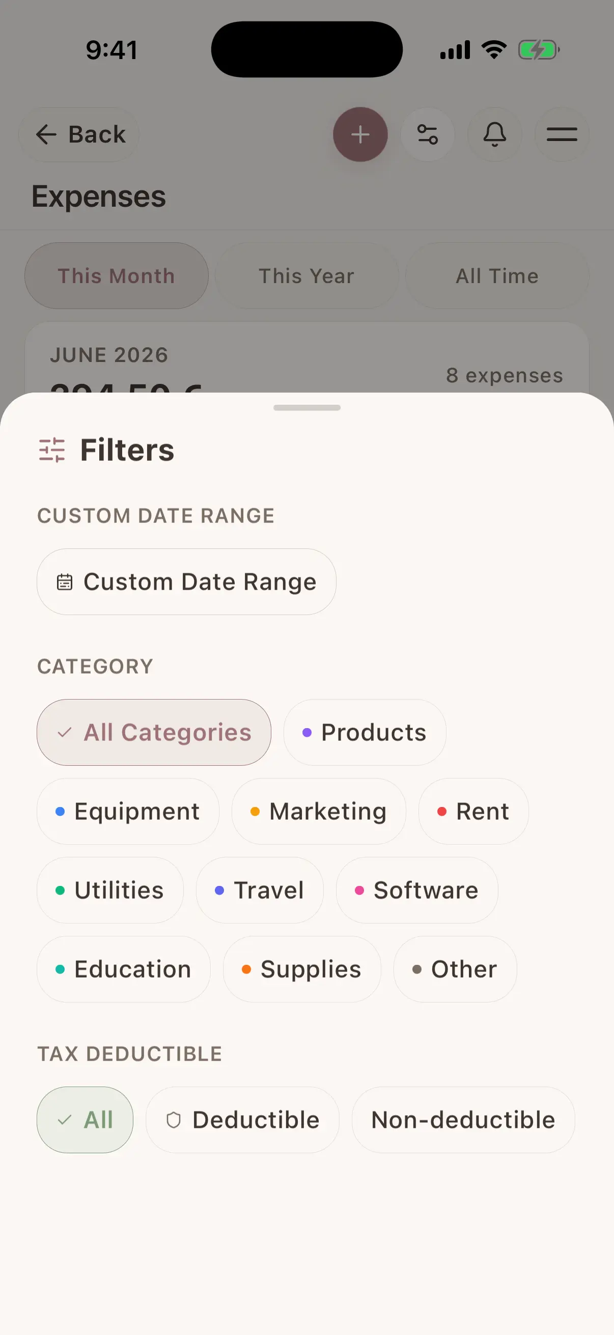 Categorize everything