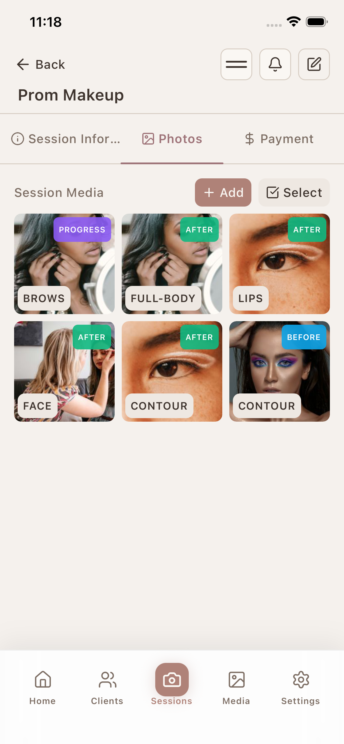Photo tagging & search