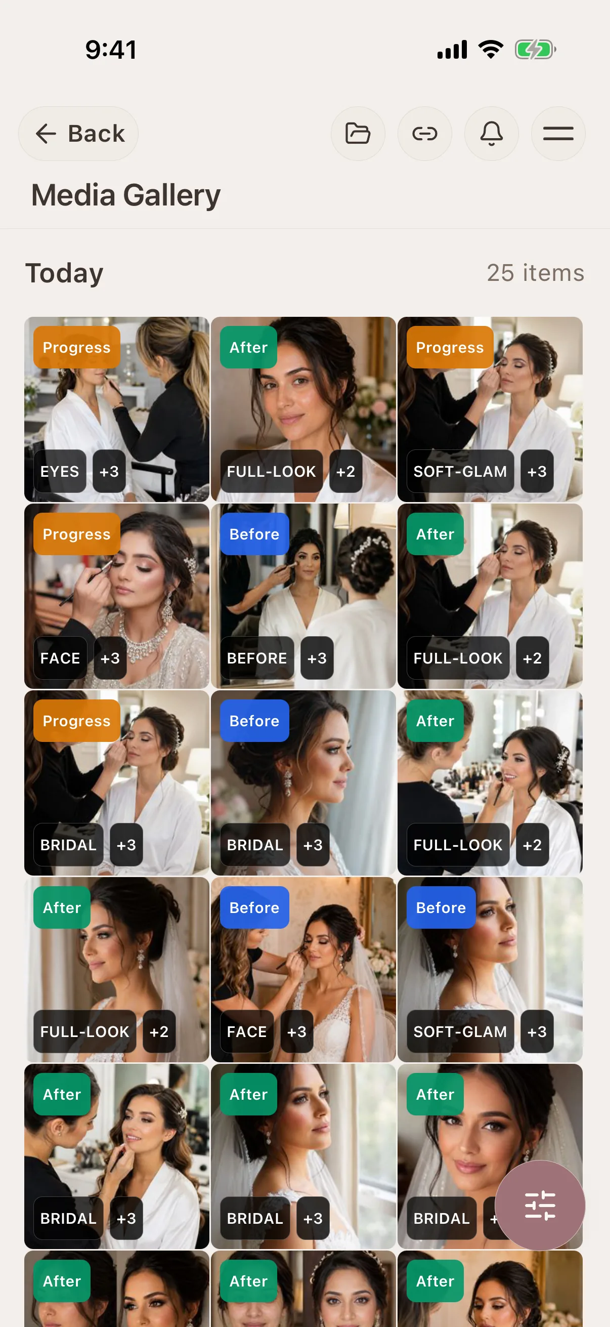Bridal Makeup Artists app demo