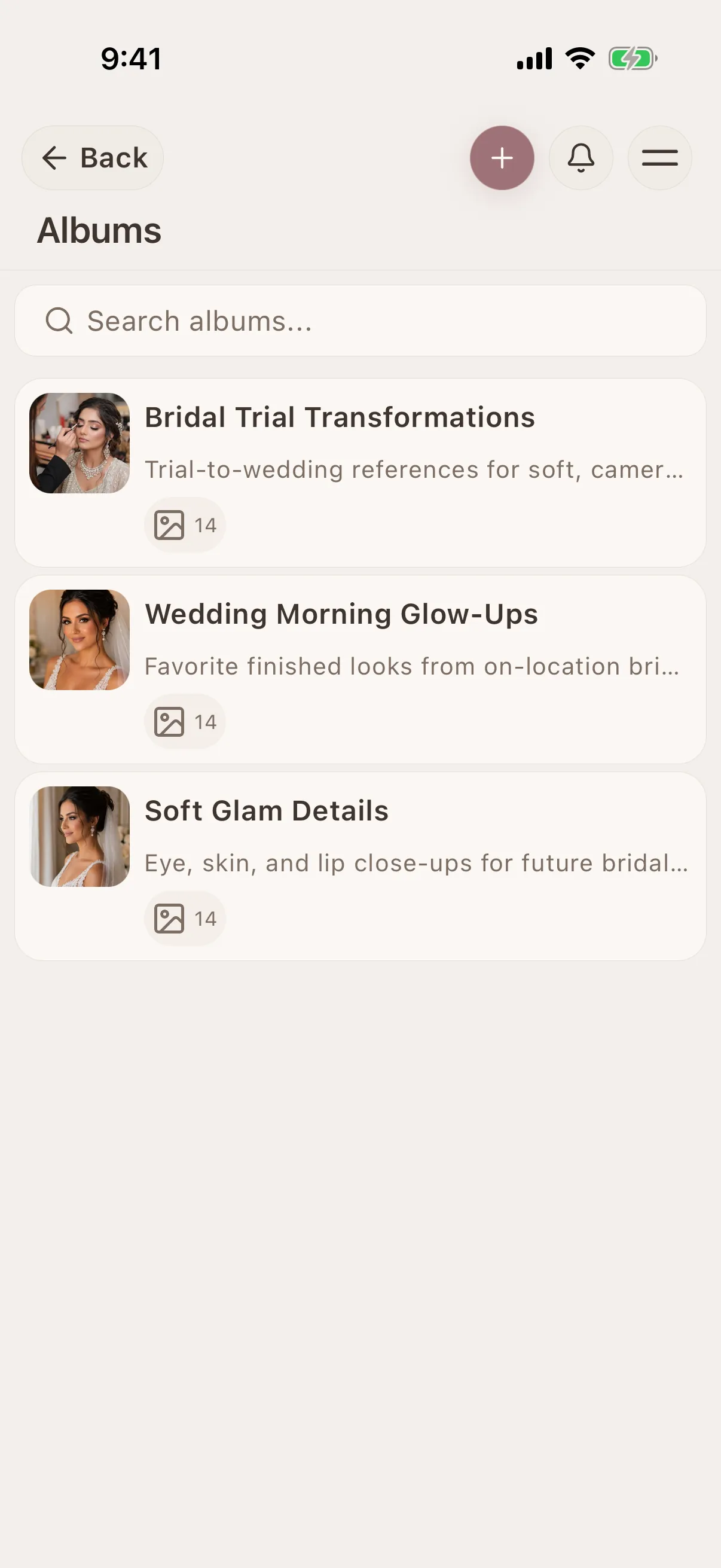 Shareable galleries