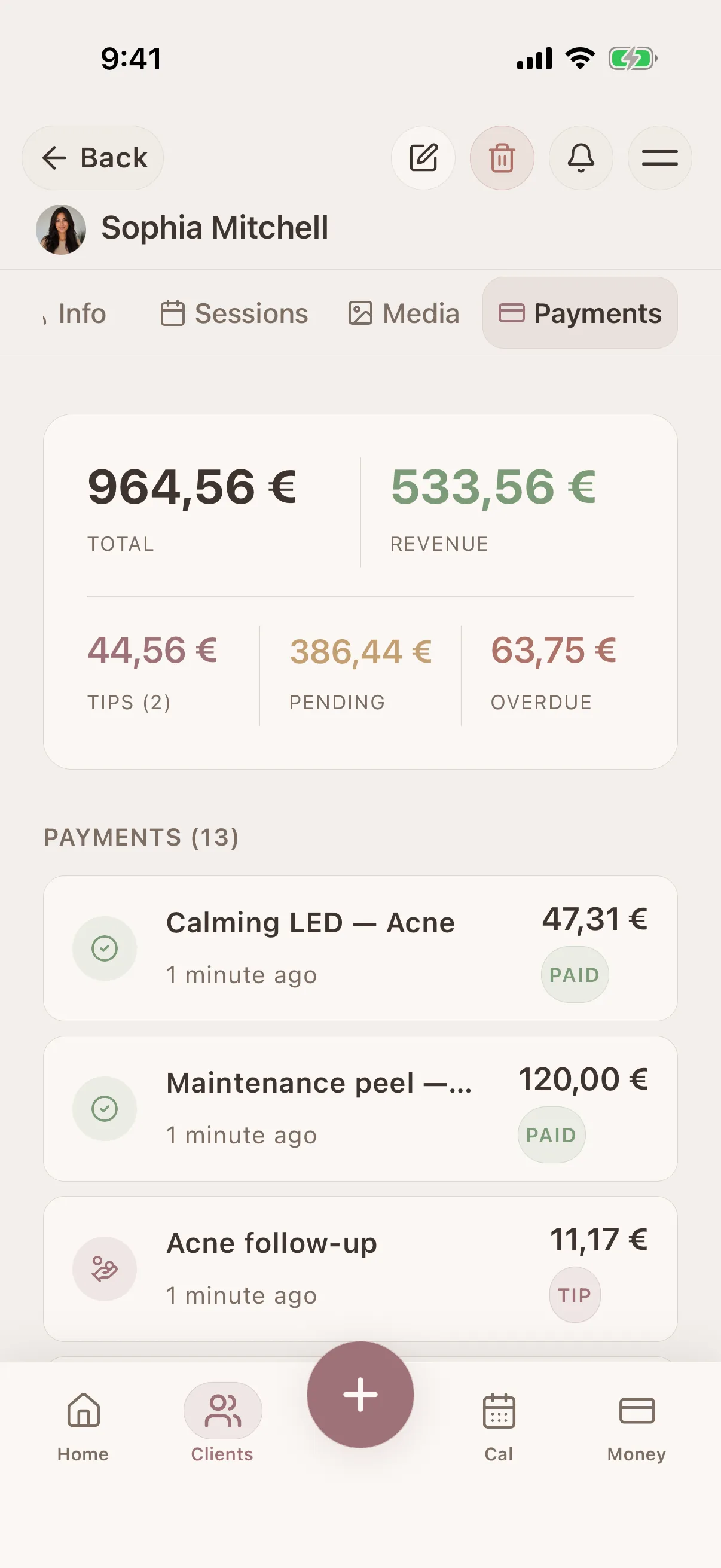 Payment tracking