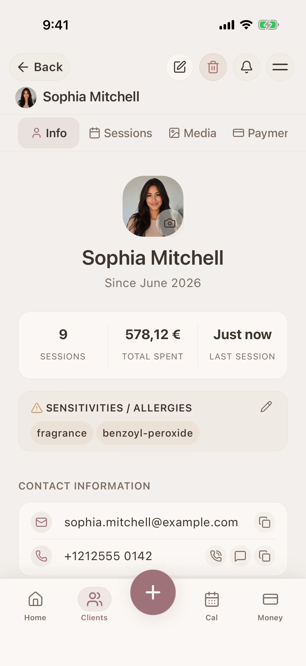 Skin profile per client: the part you actually need open mid-treatment