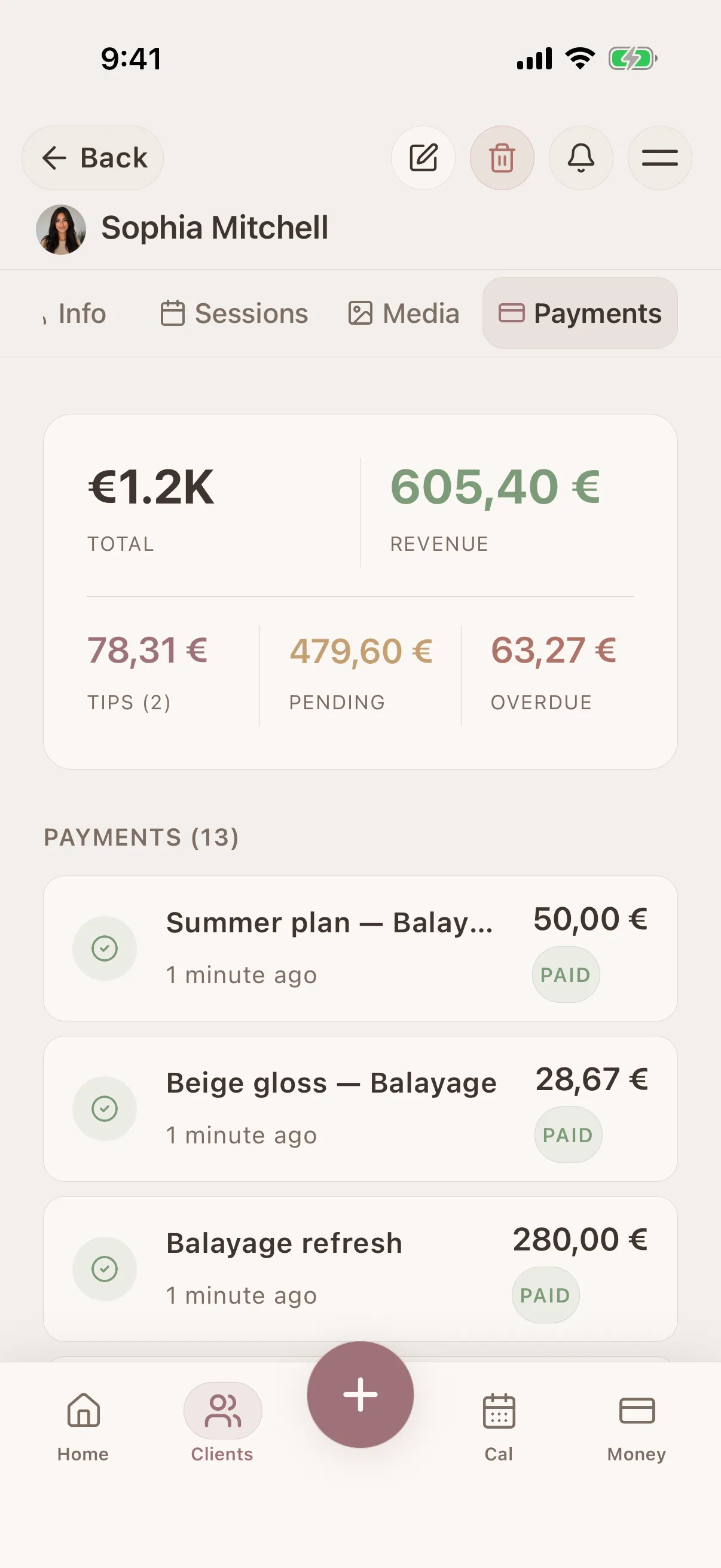 Payment tracking
