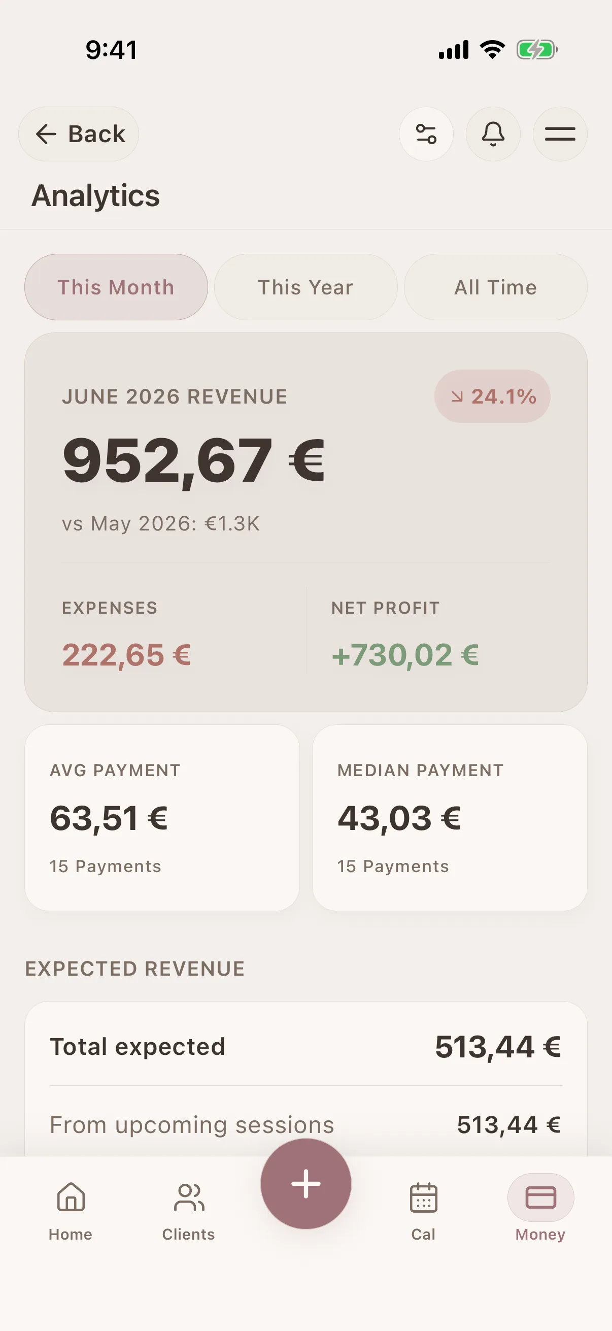 Payment tracking