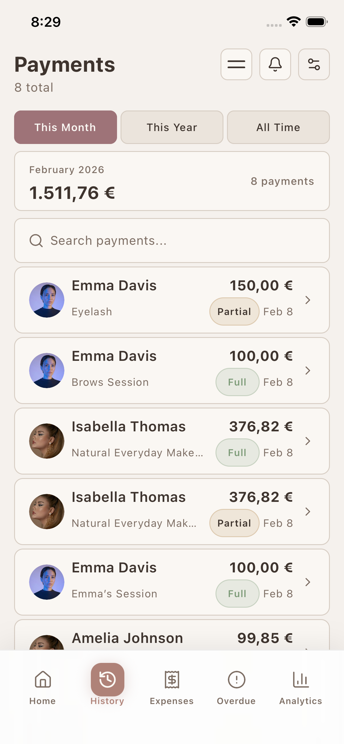 Payments