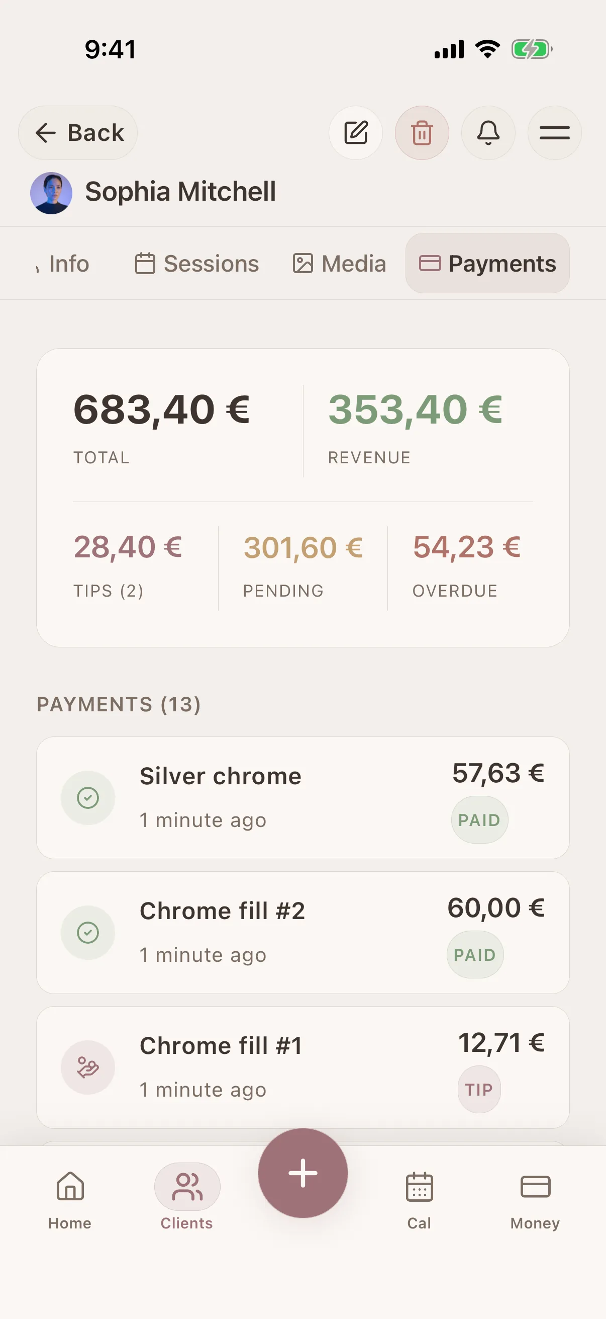 Payment tracking
