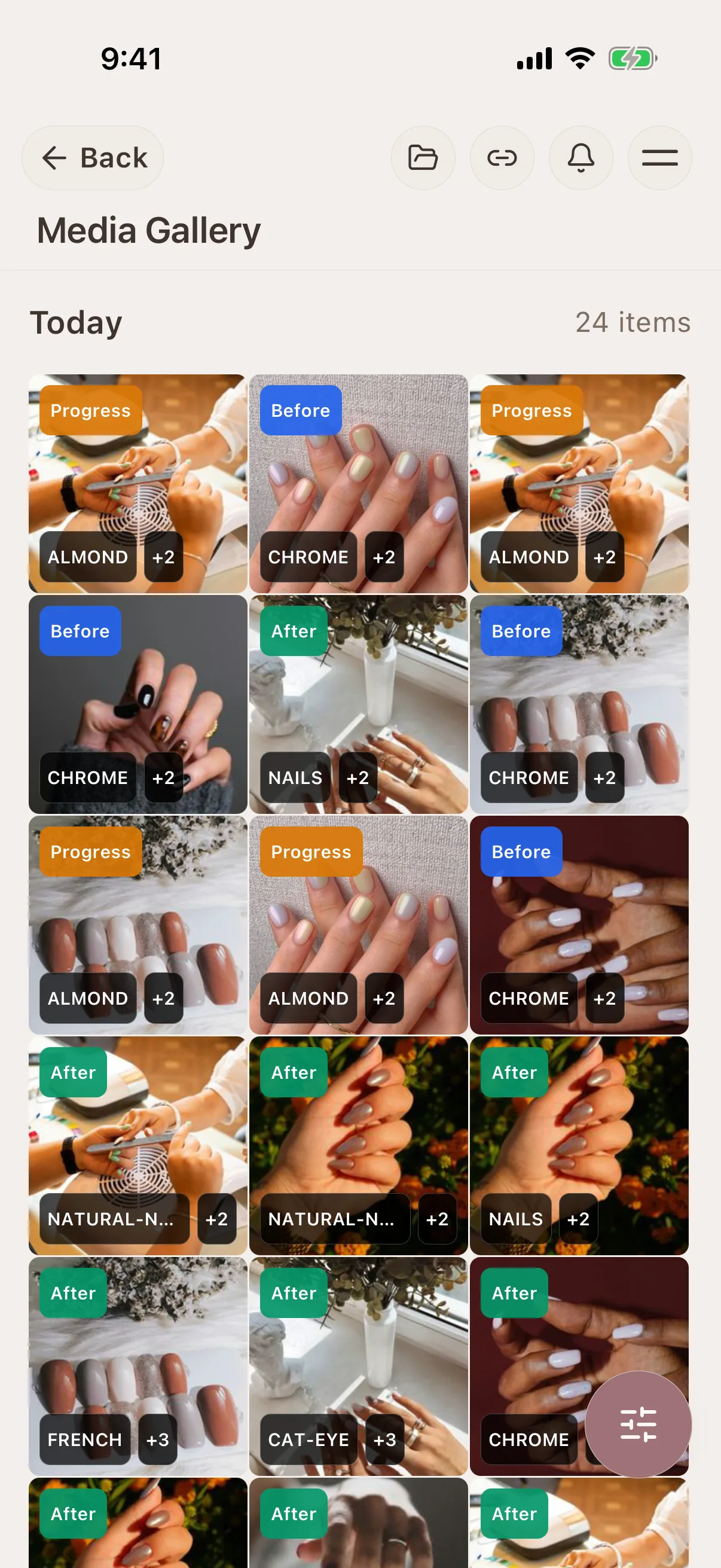 Nail Technicians app demo