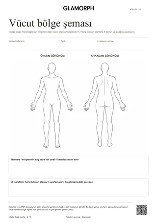 Form önizlemesi: Ağda işlem formu — Adaçayı yeşili · 4 sayfa